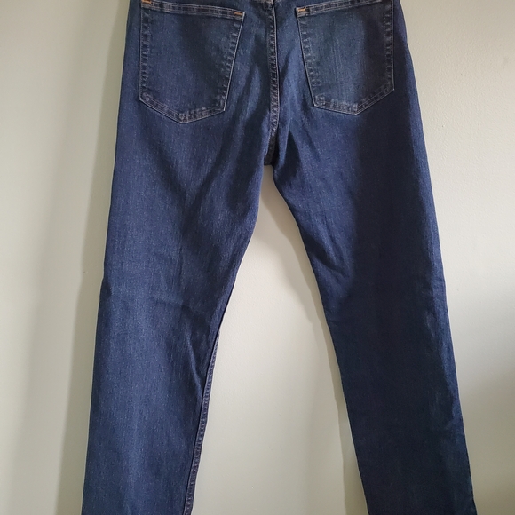 Wrangler Dark Indigo Straight Jeans - Picture 2 of 3